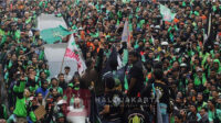 Aksi Demo Akbar Ojol Terkait Potongan Aplikasi