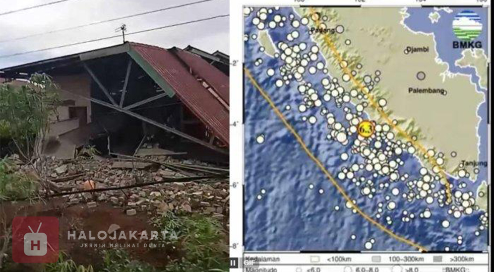 Gempa M6,3 Guncang Bengkulu