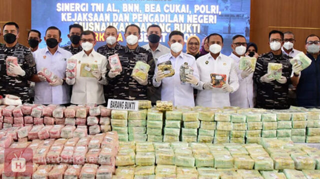 BNN Sita 2 Ton Sabu di Karimun