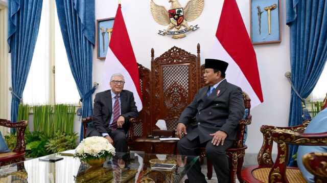 Pertemuan Bill Gates dan Presiden Prabowo di Istana Negara Indonesia