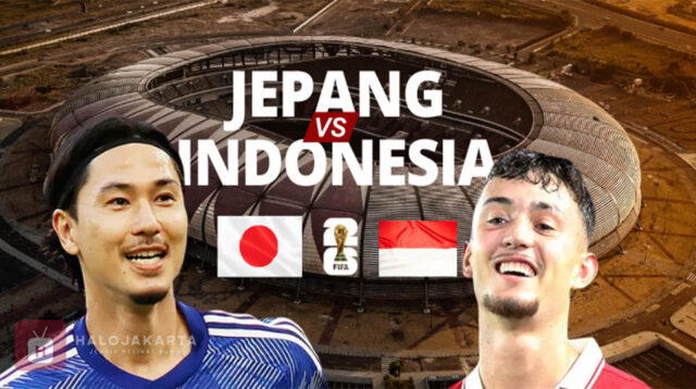Jepang vs Indonesia Ronde 3 Kualifikasi Piala Dunia
