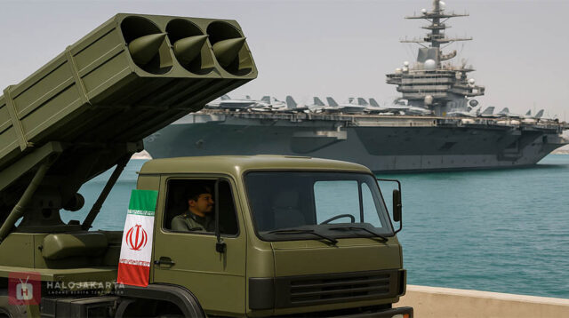 Iran Ancam Serangan Balasan ke Armada AS di Bahrain!