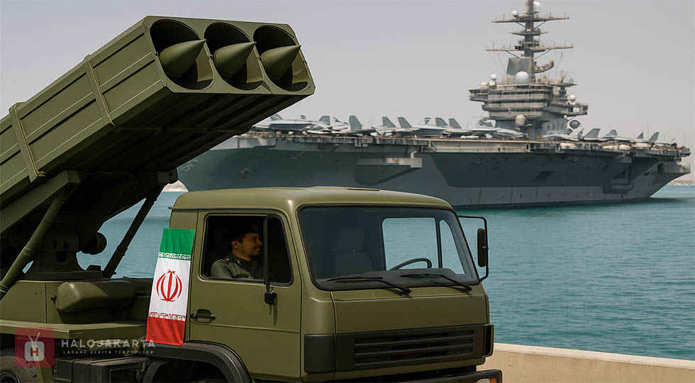 Iran Ancam Serangan Balasan ke Armada AS di Bahrain!