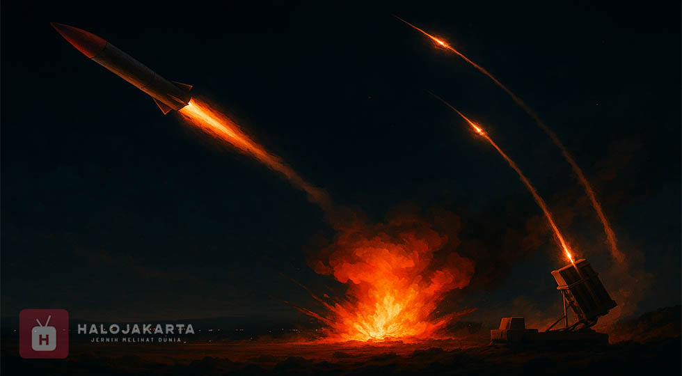 Rudal Iran Tembus Iron Dome Israel