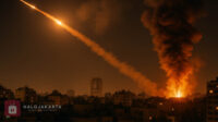 Rudal Iran Serang Markas Mossad