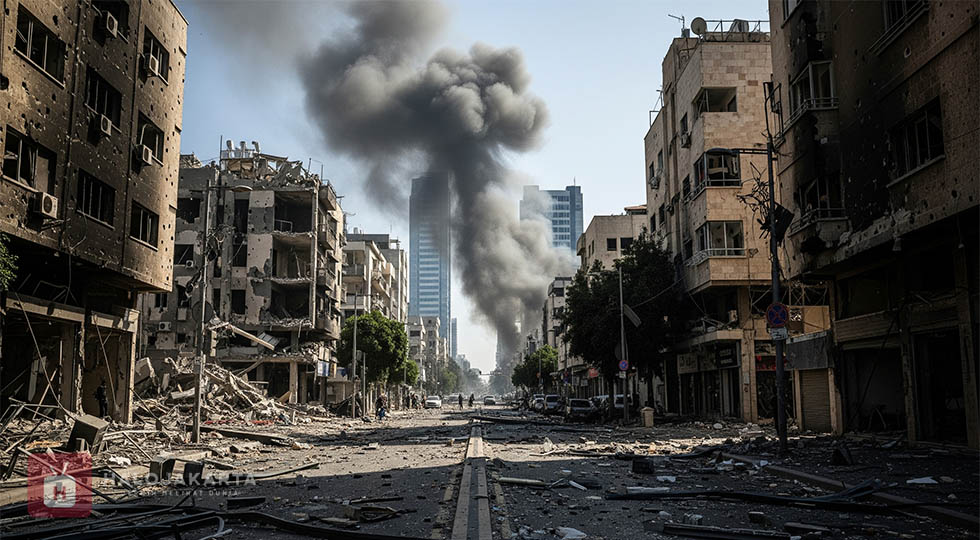 Iran Hujani Tel Aviv Rudal Cluster