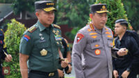 Kebersamaan TNI-Polri di HUT Bhayangkara