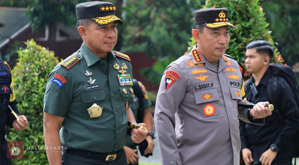 Kebersamaan TNI-Polri di HUT Bhayangkara