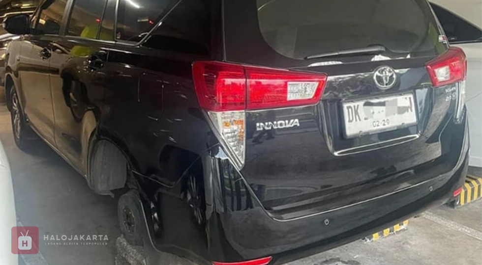 Pencurian Ban Mobil di Bandara Ngurah Rai