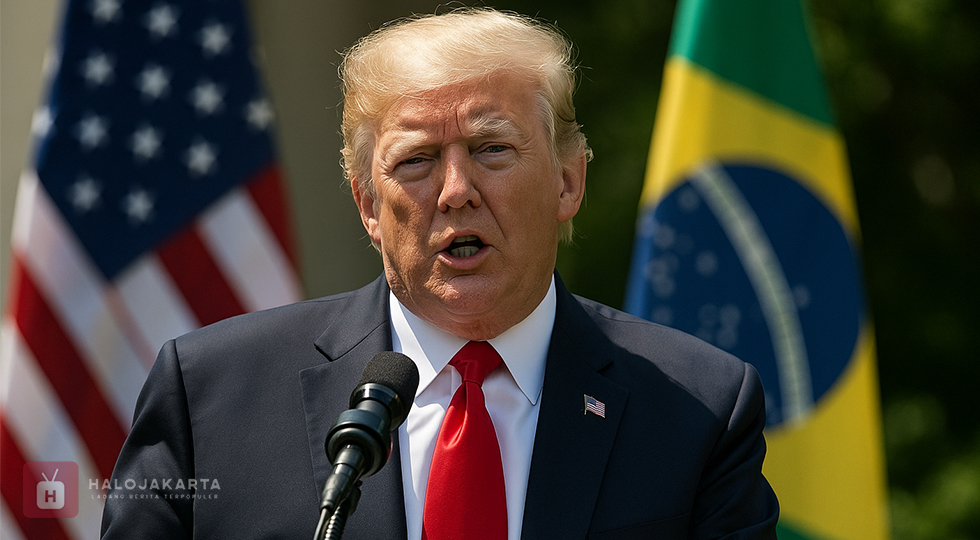 Trump Ancam Tarif 10 Persen untuk Negara BRICS