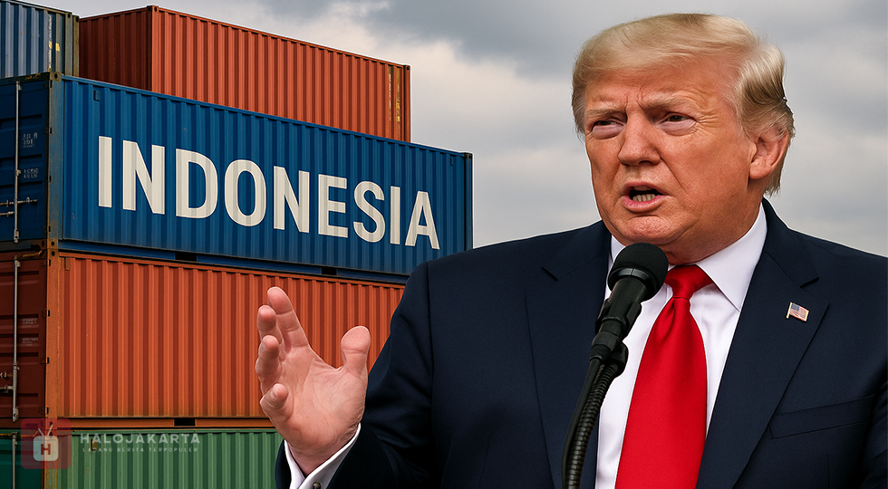 Tarif Trump 32% Guncang Ekspor Indonesia