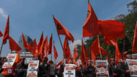 Buruh Demo Besar di Jakarta