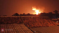 Pipa Gas Pertamina Subang Meledak