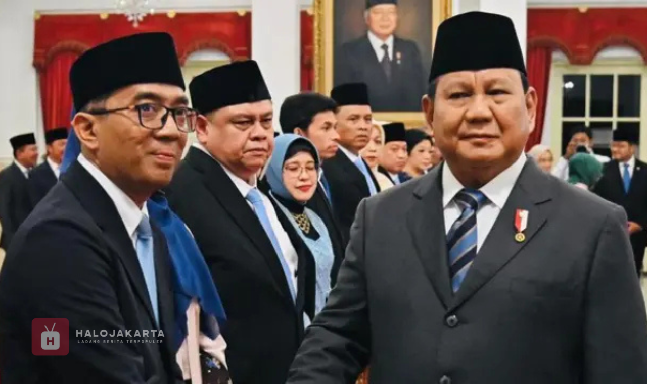 Prabowo Lantik Brian Yuliarto