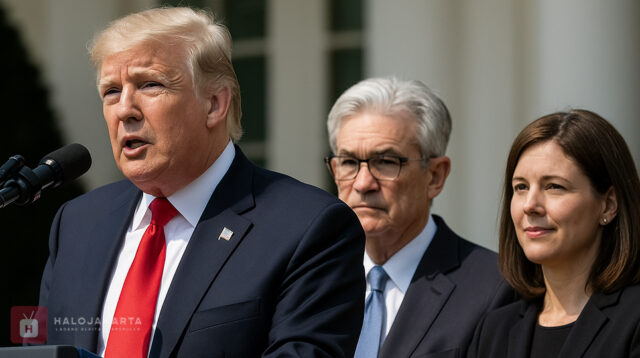 Trump Umumkan Gubernur Fed dan Kepala BLS Baru