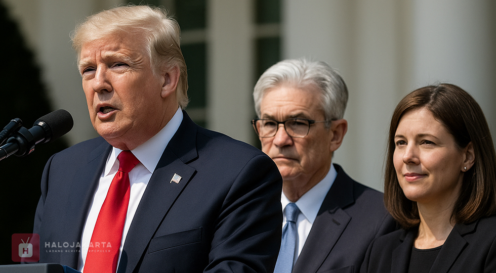 Trump Umumkan Gubernur Fed dan Kepala BLS Baru