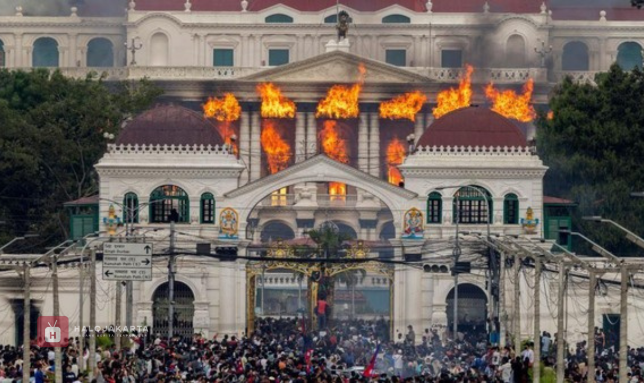 Demo Berdarah di Nepal