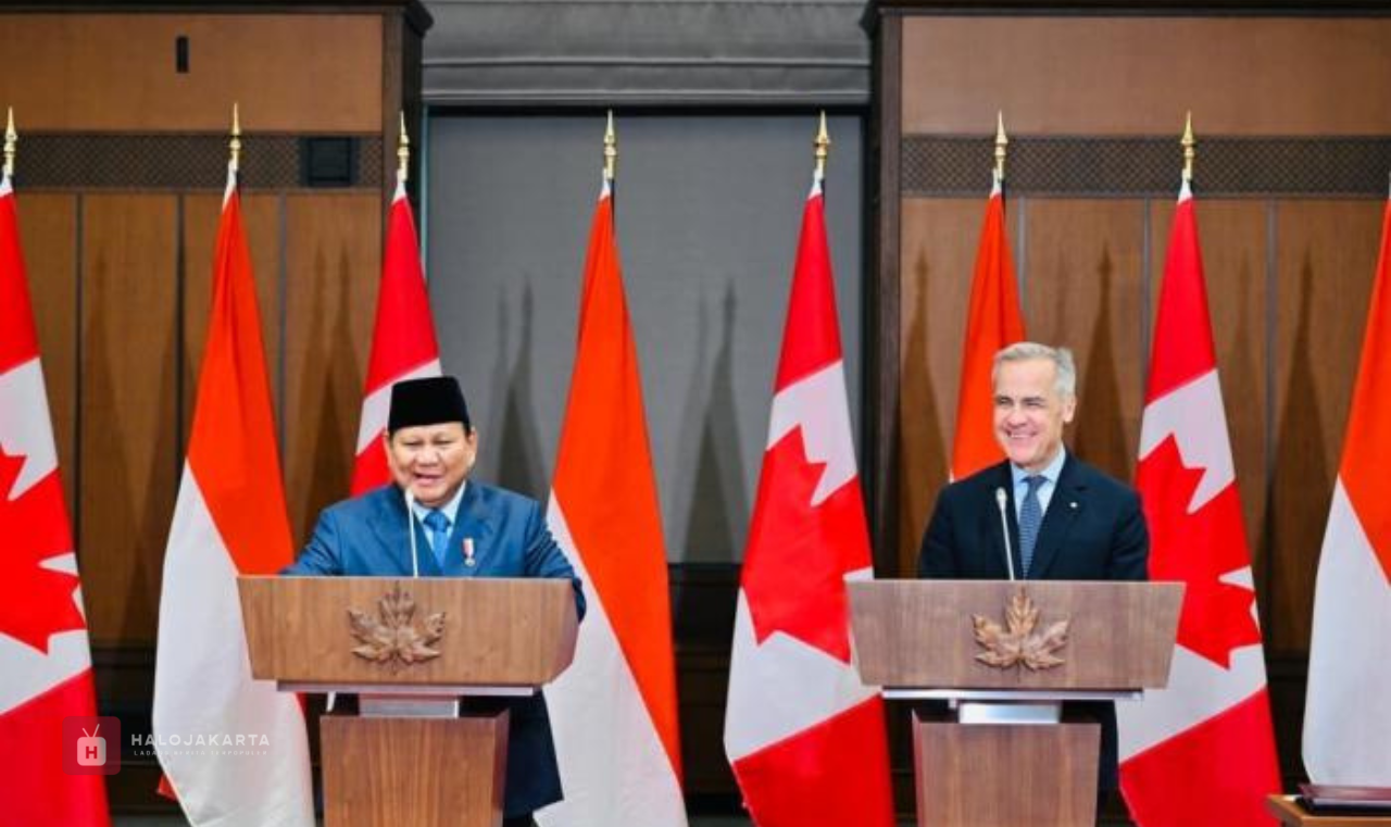 Prabowo Dijamu PM Kanada