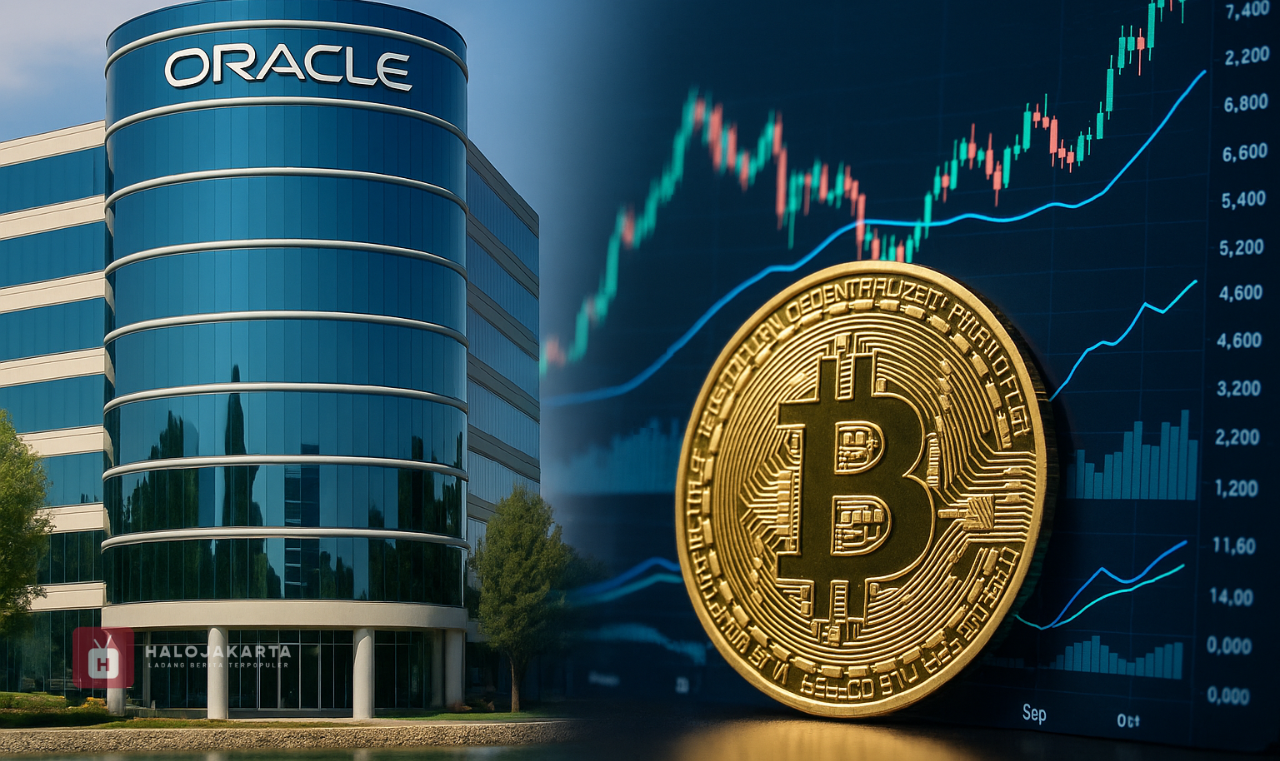 AI dan Kripto Dorong Saham Oracle Naik 42 Persen
