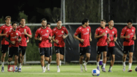 Timnas Indonesia Latihan di Surabaya