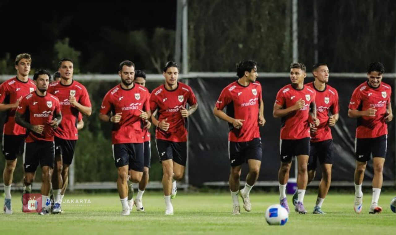 Timnas Indonesia Latihan di Surabaya