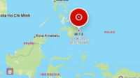 Gempa Kuat Melonguane M7,6 Gempa Kuat Melonguane M7,6