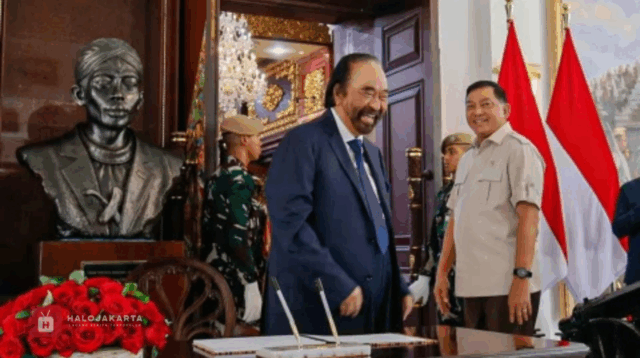 Surya Paloh Temui Sjafrie Sjamsoeddin