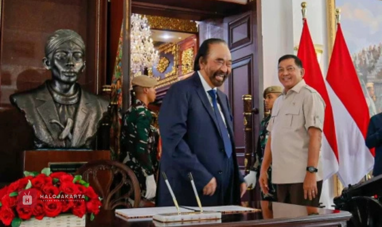 Surya Paloh Temui Sjafrie Sjamsoeddin Surya Paloh Temui Sjafrie Sjamsoeddin