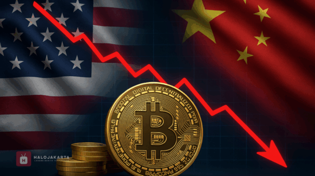 Tarif 100% Trump atas Impor China Picu Pasar Kripto Anjlok