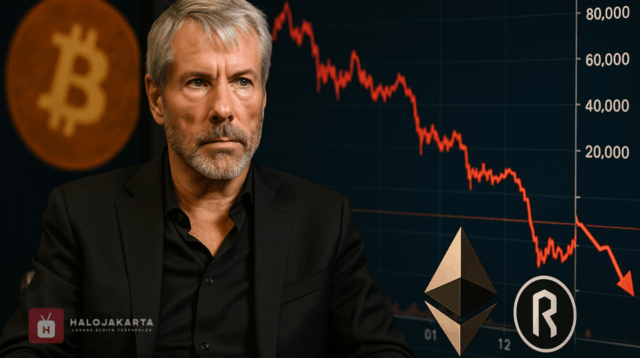 Michael Saylor Yakin Bertahan Saat Bitcoin Anjlok 80%