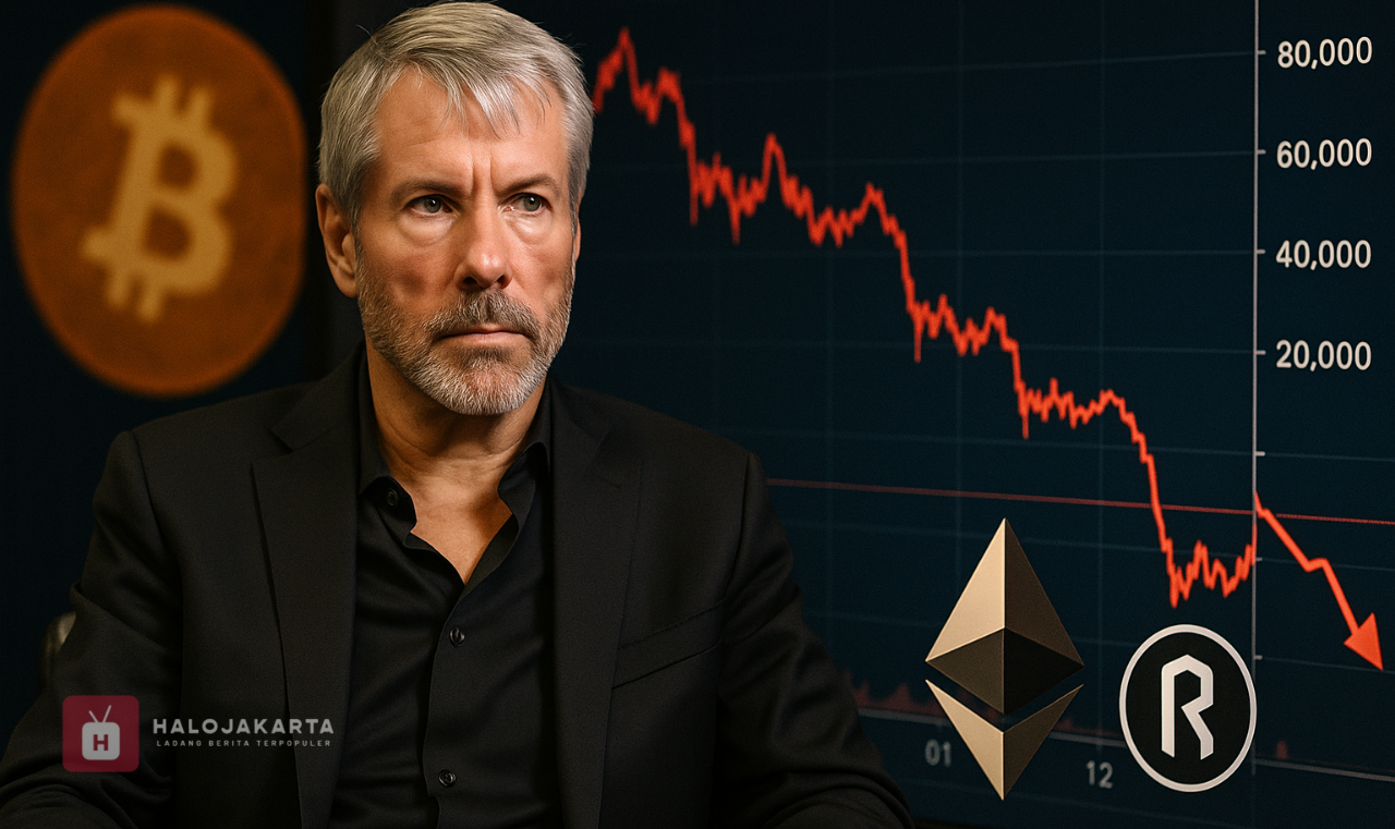 Michael Saylor Yakin Bertahan Saat Bitcoin Anjlok 80% Michael Saylor Yakin Bertahan Saat Bitcoin Anjlok 80%