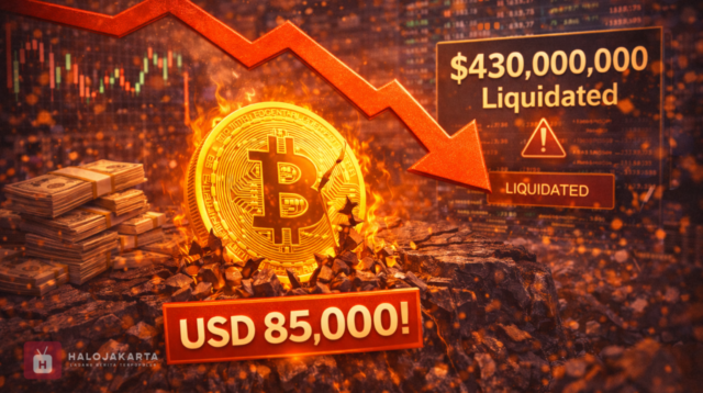 Bitcoin Jebol di Bawah USD 85.000! 430 Juta Posisi Terlikuidasi