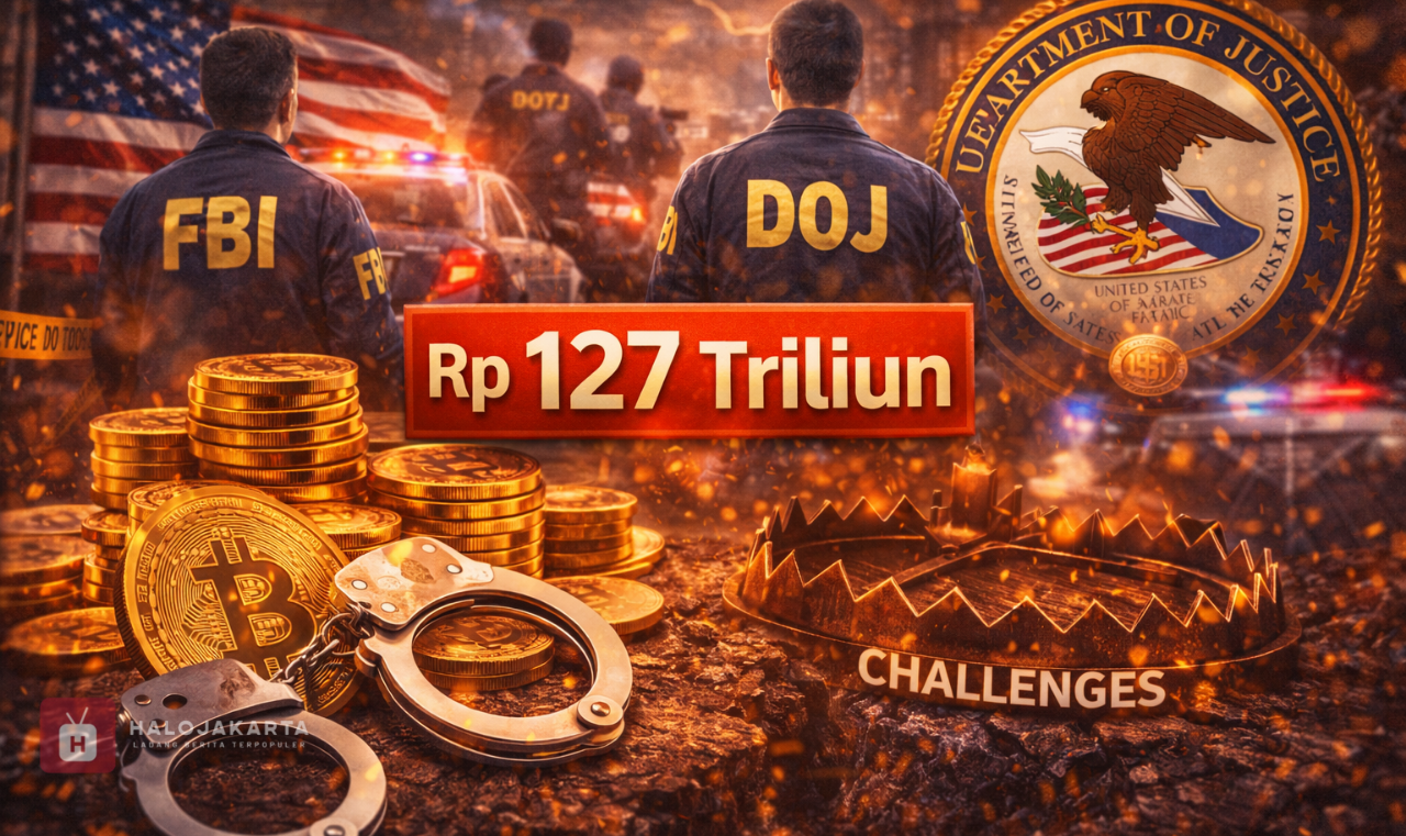 Bitcoin Senilai Rp 127 Triliun Terkait Penipuan Disita Otoritas AS!