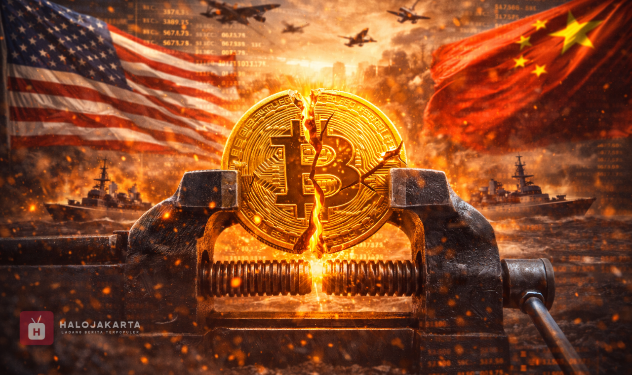 Harga Bitcoin tertekan