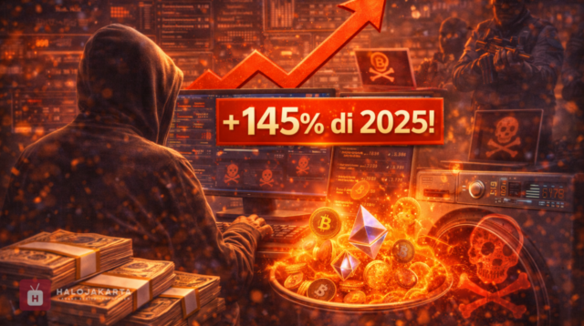 Transaksi Kejahatan Kripto Melonjak 145% di 2025!