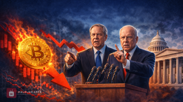 Harga Bitcoin Ambruk Tajam – Senator AS Tekan Fed & Treasury