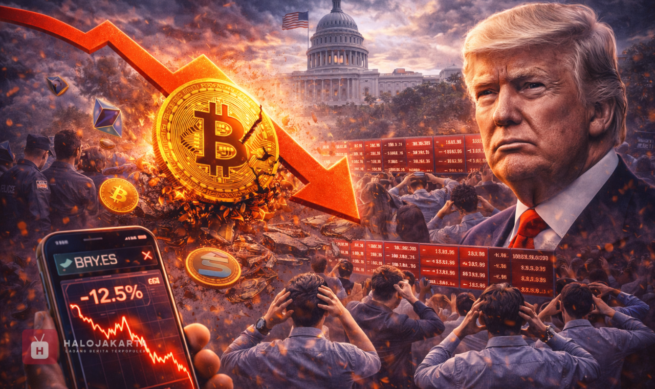 Harga Bitcoin Anjlok ke Titik Terendah Sejak Kemenangan Trump!