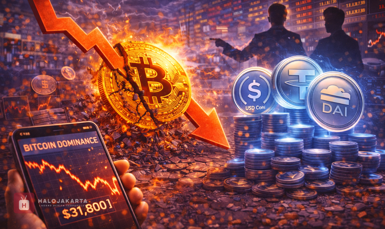Dominasi Bitcoin Terancam Stablecoin!