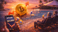 Bitcoin Sentuh Level USD 61.000! Analis Bloomberg: Investor ETF Tetap Tenang