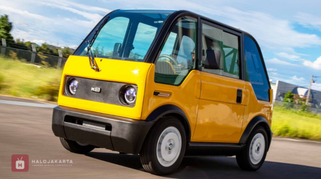 Mobil Listrik Mungil Mibot