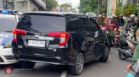 Mobil Gila-Gilaan Tabrak 4 Kendaraan di Jakpus