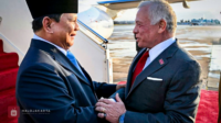 Raja Yordania Apresiasi Komitmen Prabowo Perjuangkan Solusi Dua Negara