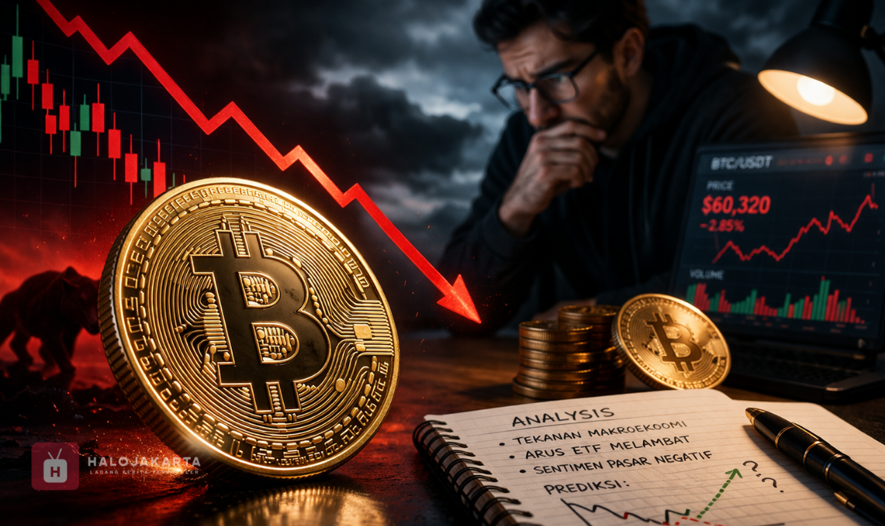 Harga Bitcoin Masih Tertekan