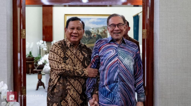 Anwar Ibrahim Temui Prabowo