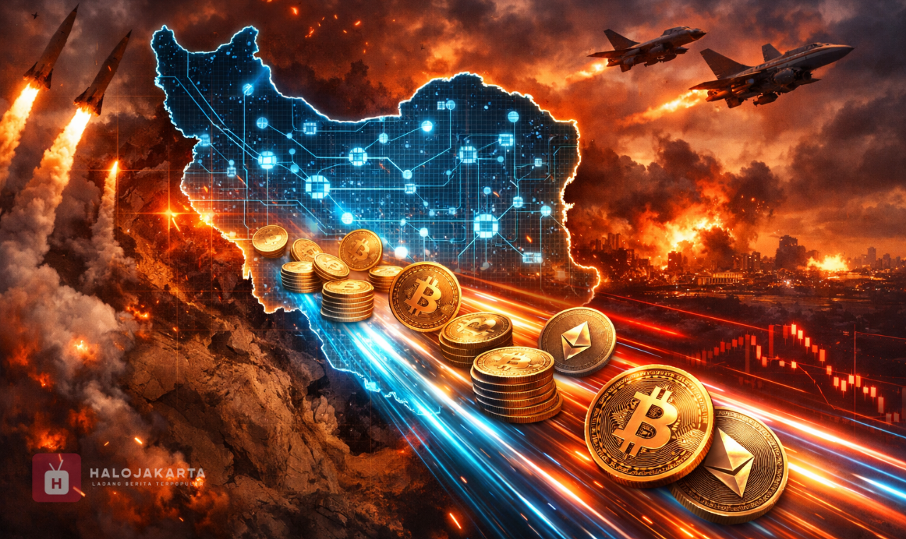 Arus Keluar Kripto Iran Tembus USD 103 Juta dalam 30 Hari