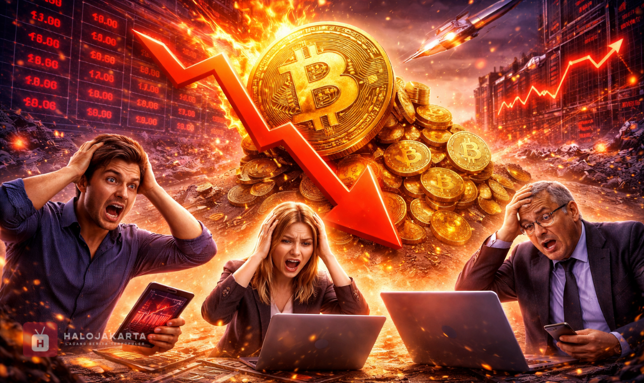 Bitcoin Anjlok ke USD 71 Ribu – Status “Safe Haven” Mulai Dipertanyakan, Pasar Kripto Panik!