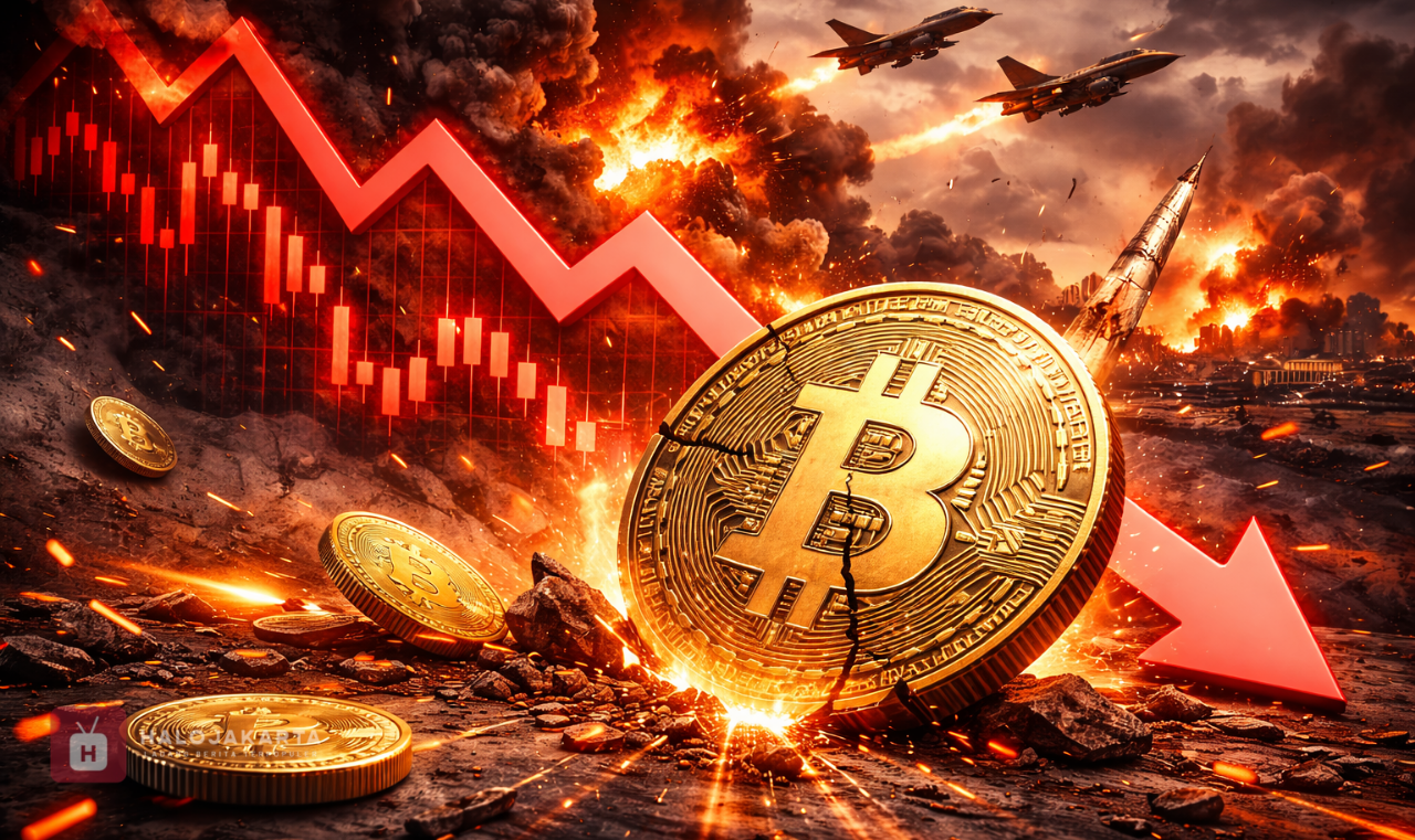 Bitcoin Bergejolak Hebat Imbas Perang Iran-AS