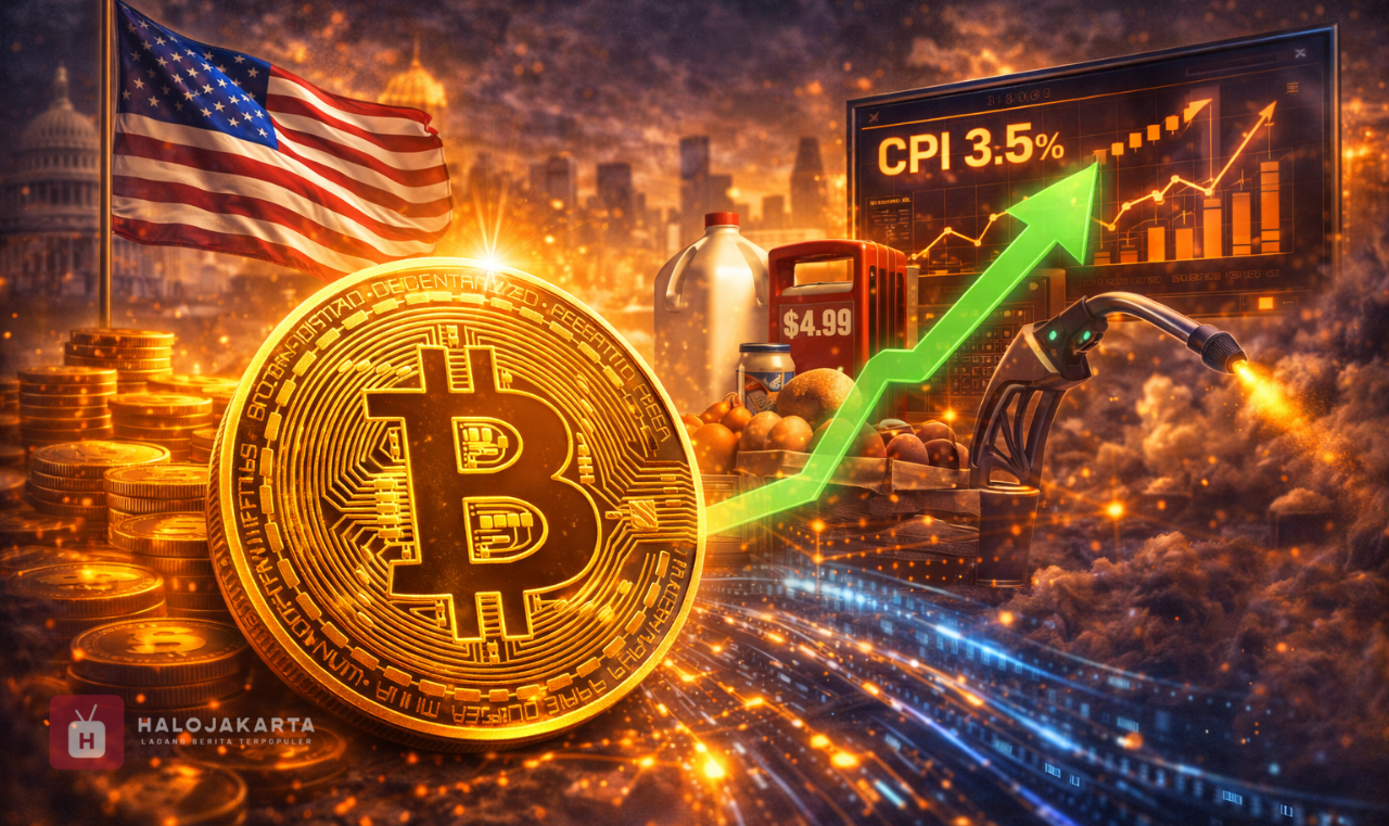 Harga Bitcoin Menguat Tipis Usai Rilis Data Inflasi AS