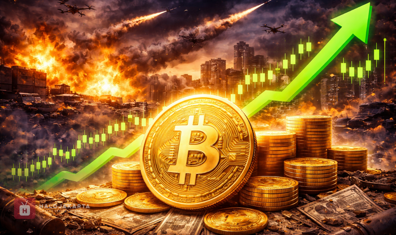 Bitcoin Beri Kejutan di Tengah Perang Iran