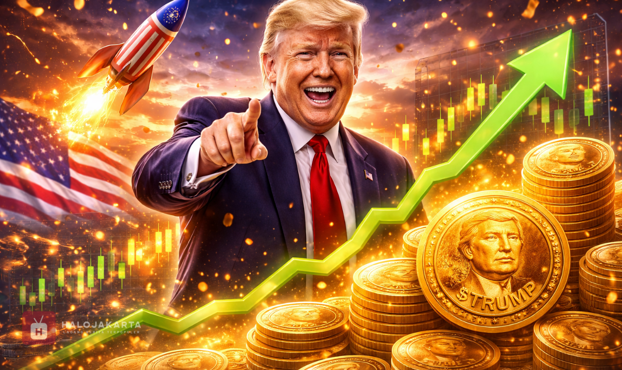 Harga Meme Coin $TRUMP Meledak 60% dalam Waktu Singkat